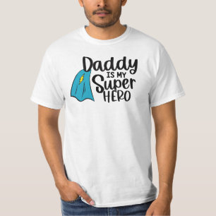 Papa mijn superheld t-shirt