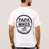Papa Mikes Homemade Jerky Logo T-shirt (Achterkant)