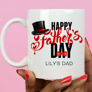 Papa Modern Vaderdag Opa Papa cadeau Koffiemok