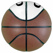 Papa modern zwart typografie aangepaste test datum basketbal (Rechts)