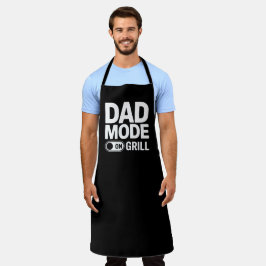 Papa Modus Grill Aan Grappige BBQ Papa Citaat Schort