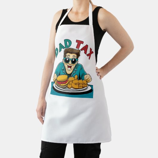 Papa moet eten! (Uw frietjes) Schort (Insitu)