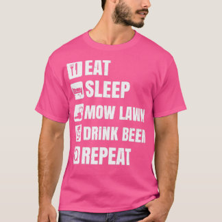 Papa Moing Shirt Eat Sleep Herhaal Cadeau