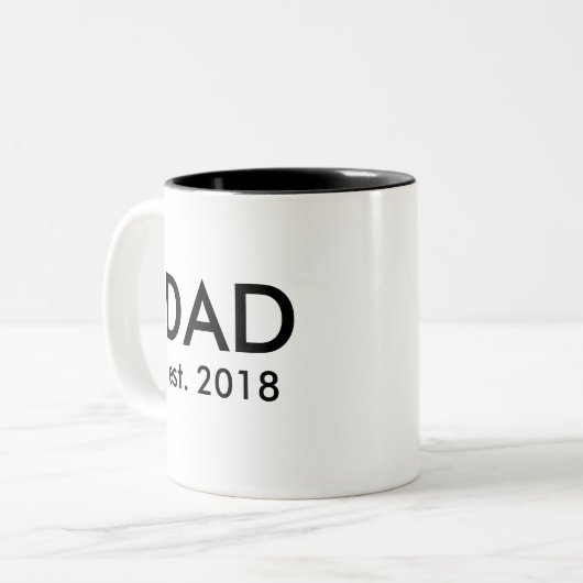 Papa Mok | Nieuwe baby Zwangerschap Aankondiging c (Voorkant links)