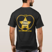 Papa Morning Star. T-shirt (Achterkant)