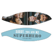 Papa My Superheld Father's Day 2 Foto Collage Basketbal (Panelen)