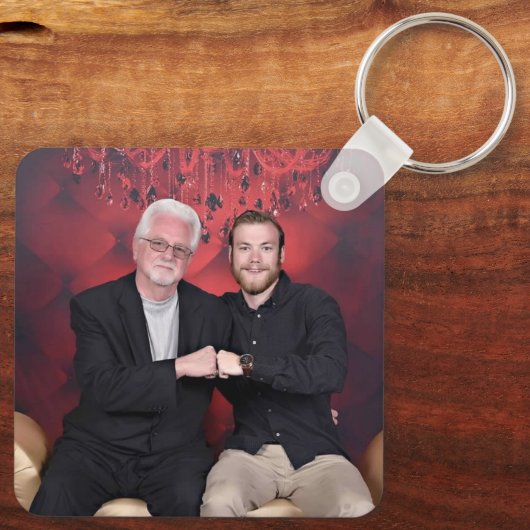 Papa n Nate Sleutelhanger (Achterkant)