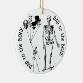 Papa naar het Bone Skeleton Ornament (Rechts)