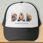 Papa naar Kinder namen & foto's Trucker Pet<br><div class="desc">Hier bij AdeliaGifts houden we van deze Dad To Kinder Names & Photos Trucker Hat en we denken dat je het ook leuk zult vinden. Het perfecte cadeau of gewoon jezelf trakteren! We hebben een ENORME selectie van producten met de meeste design beschikbaar voor mannen, vrouwen en Kinder. Bekijk ze!...</div>