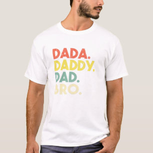 Papa naar vader naar broer grappig t-shirt