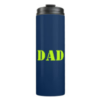Papa neon groene marineblauw moderne typografie co