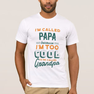 PAPA NIET OPA T-SHIRT - TE COOL Opa POPPEN