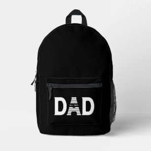 Papa Nieuwe Papa Cadeau Bedrukte Rugzak