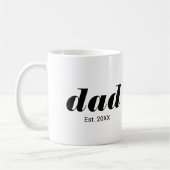 Papa Nieuwe Papa Cadeau Koffiemok (Links)