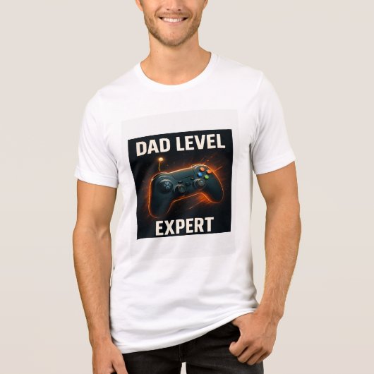 Papa niveau: expert Tri-Blend shirt (Voorkant)