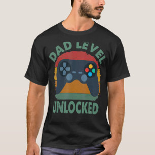 Papa Niveau Ontgrendeld eerste keer dat papa weg i T-shirt