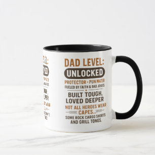 Papa-niveau: ontgrendeld mok