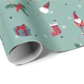 Papa Noel, calcetines navideños y regalos Cadeaupapier (Rol Hoek)