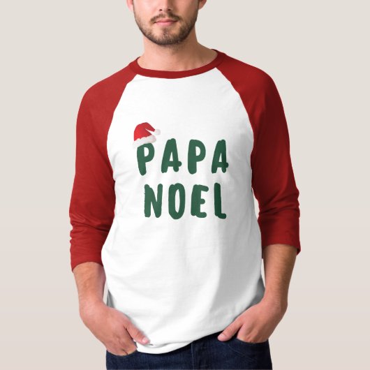 Papa Noel Mannen T-shirt (Voorkant)