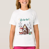 Papa Noel Sinterklaas vrolijk kerstfeest T-shirt (Voorkant)