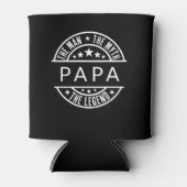 Papa noemt het Man The Myth The Legend Blikjeskoeler (Voorkant)