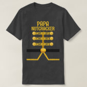 PAPA Notenkraker Matching Familie Kerstmis 2 T-shirt (Design voorkant)