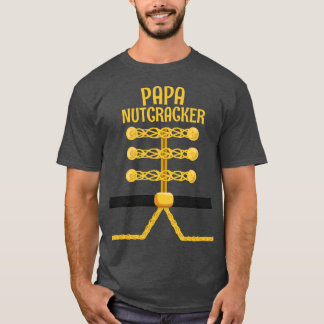 PAPA Notenkraker Matching Familie Kerstmis 2 T-shirt