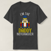 Papa Notenkraker Matching Familie Papa Kerstmis T-shirt (Design voorkant)