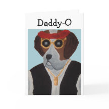 Papa-O Sint-Bernard-man Gelukkige Vaderdag!