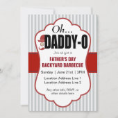 Papa-O Vaderdag Event Kaart (Voorkant)