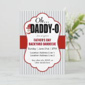 Papa-O Vaderdag Event Kaart (Staand voorkant)