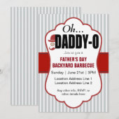 Papa-O Vaderdag Event Kaart (Voorkant / Achterkant)