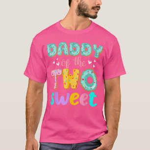 Papa of hewo Zoete Donut Verjaardag Familie thema T-shirt