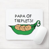 Papa of Triplets Pod Muismat (Met muis)
