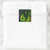 PAPA OG INDICA VIERKANTE STICKER (Tas)