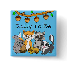 Papa om Baby shower bos bos te worden