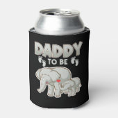 Papa om Baby shower te worden Blikjeskoeler (Blikje Voorkant)