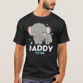 Papa om Baby shower te worden Zwangerschap T-shirt (Voorkant)