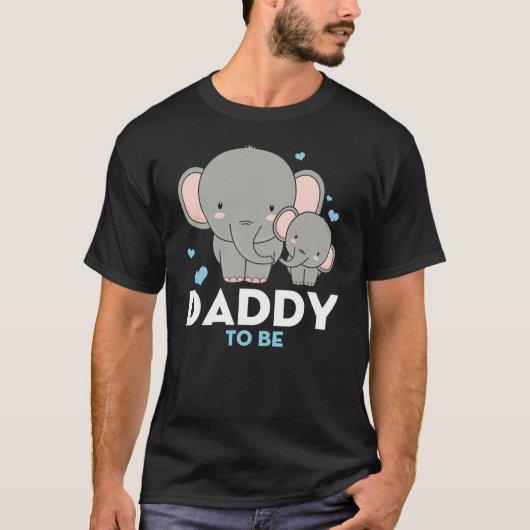 Papa om Baby shower te worden Zwangerschap T-shirt (Voorkant)
