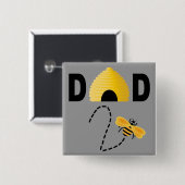 Papa om Button te worden (Voorkant /achterkant)
