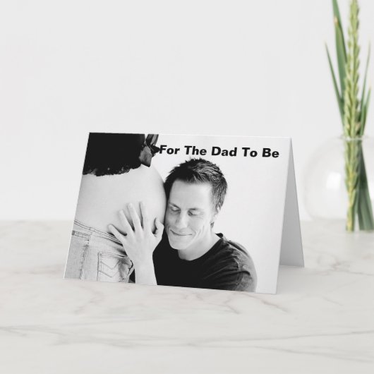 PAPA OM GELUKKIG TE ZIJN VADERDAG KAART (Voorkant)