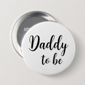 Papa om Pin Button te worden (Voorkant /achterkant)