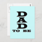 Papa om T-shirts en cadeautjes te worden Briefkaart (Voorkant / Achterkant)