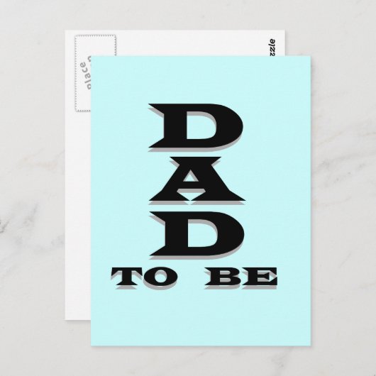 Papa om T-shirts en cadeautjes te worden Briefkaart (Voorkant / Achterkant)