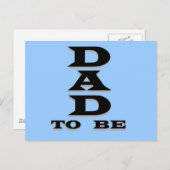 Papa om T-shirts en cadeautjes te worden Briefkaart (Voorkant / Achterkant)