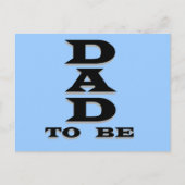 Papa om T-shirts en cadeautjes te worden Briefkaart (Voorkant)