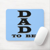 Papa om T-shirts en cadeautjes te worden Muismat (Met muis)