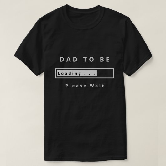 Papa om te zijn T-shirt grappig - Laden - alsjebli (Design voorkant)