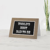 Papa om vaders dag Kaart (Voorkant)