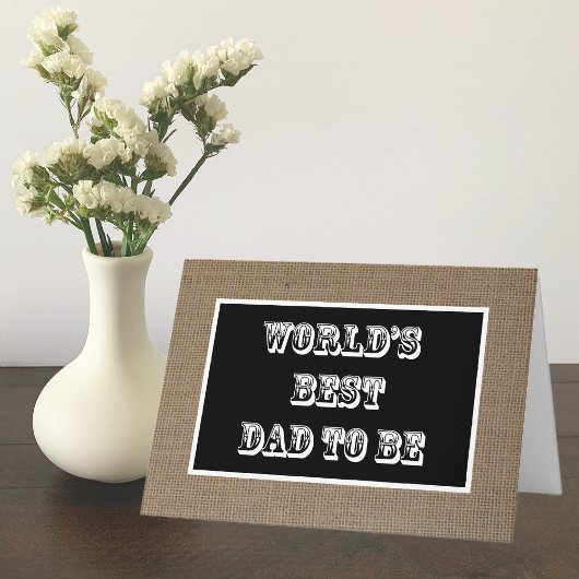 Papa om vaders dag Kaart